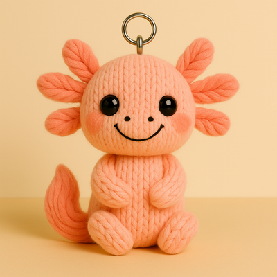 Axolotl Bag Charm