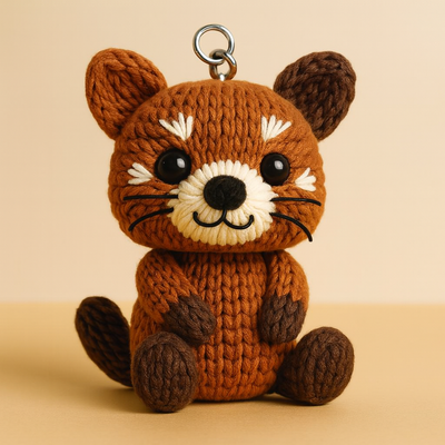 Red Panda Bag Charm