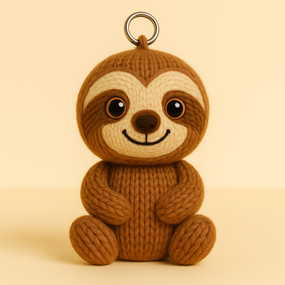 Sloth Bag Charm