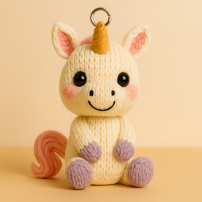 Unicorn Bag Charm
