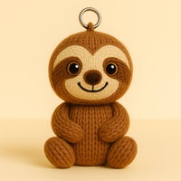 Sloth Bag Charm